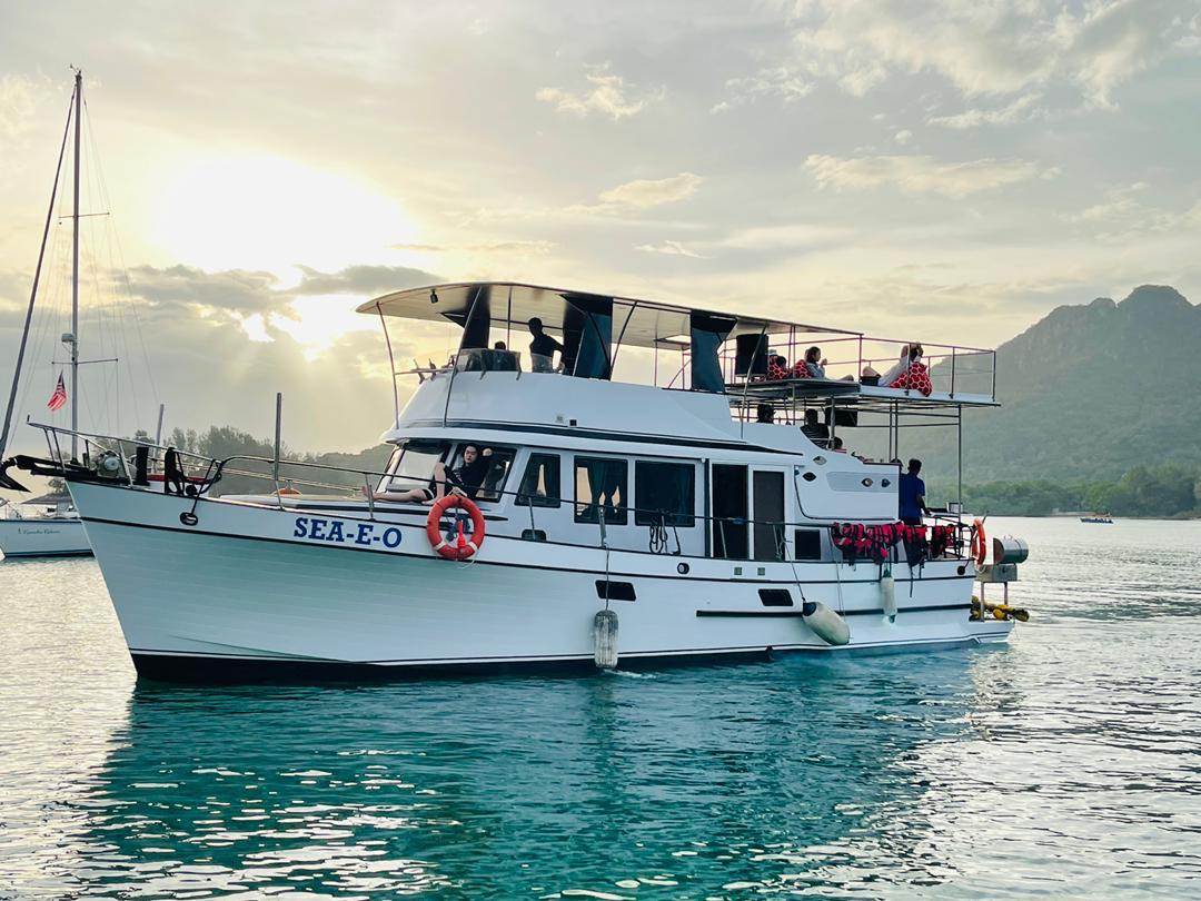 Party cruise on the water